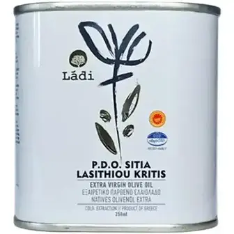 Олія оливкова Ladi Sitia asithiou Kritis P.D.O нерафінована 250 мл-Ladi