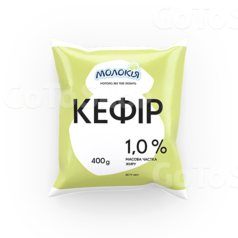 Кефір 400г Молокія 1% 