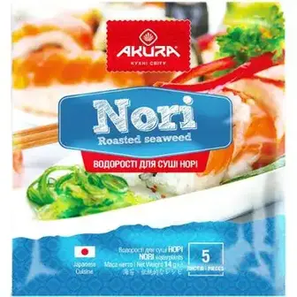 Водорості Норі Akura для суші 5 листів-Akura