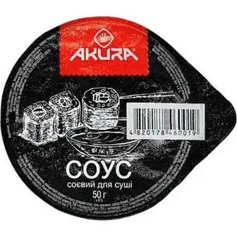 Соус соєвий Akura для суші 50 г-Akura
