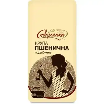 Крупа Сквирянка з м'якої пшениці подрібнена шліфована 800 г-Сквирянка