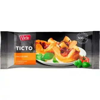 Тісто Varto листкове 500 г-Varto