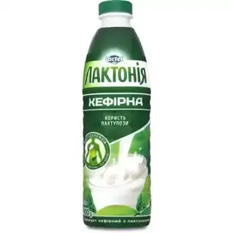 Продукт кефірний Лактонія 2.5% з пребіотиком лактулози, 780 г-Lactel