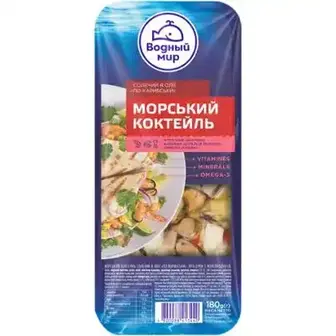 Морський коктейль Водний Світ по-карибськи 180 г-Водний Світ