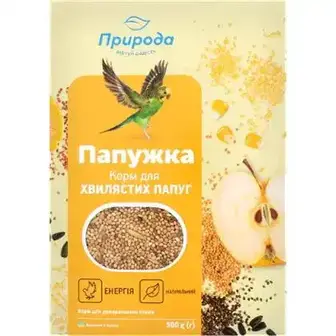 Корм Природа Папужка для хвилястих папуг 500 г-Природа