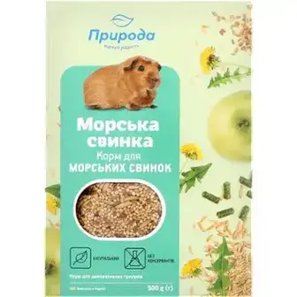 Корм Природа для морських свинок 500 г-Природа
