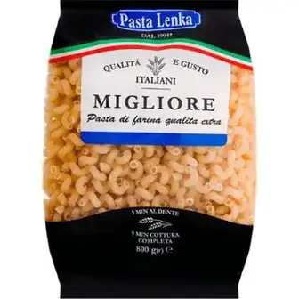 Вироби макаронні Pasta Lenka Пружина 400 г-Pasta Lenka