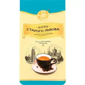 Кава Кава Старого Львова Лігумінна смажена мелена 100 г-Кава Старого Львова