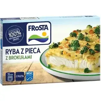 Запечена риба Frosta з брокколі 330 г-Frosta