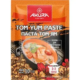 Паста Том Ям Akura 30 г-Akura