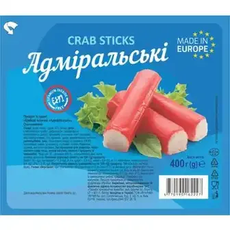 Крабові палички Vici охолодженні Адміральські 400 г-VICI