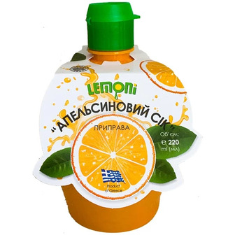 Сік апельсиновий Lemoni Концентрований, 220 мл