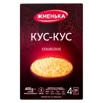 Кус-кус пшеничний Жменька, 4 шт., 100 г