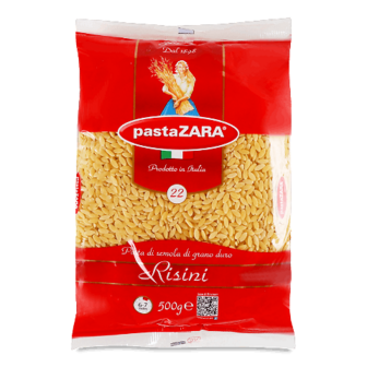 Вироби макаронні Pasta ZARA «Рісіні» 500г