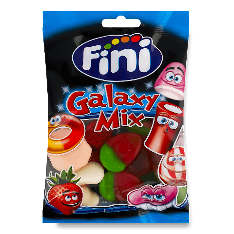 Цукерки Fini Galaxy mix желейні 90г