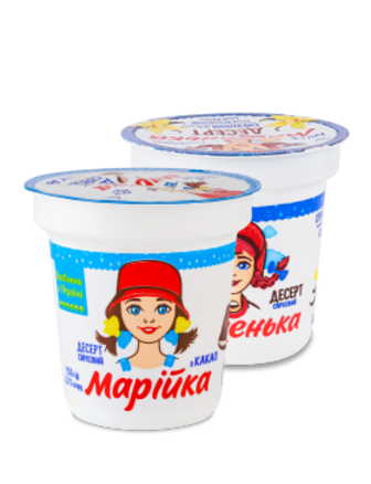 Десерт сирковий Марійка, сирковий Марійка какао 5%, 150 г