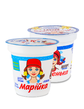 Десерт сирковий Марійка, сирковий Марійка какао 5%, 150 г