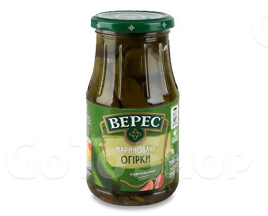 Огірки «Верес» мариновані