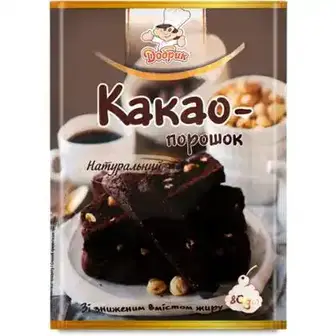 Какао-порошок Добрик темний 80 г-Добрик