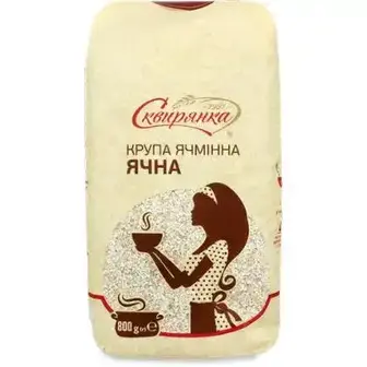 Крупа ячмінна ячна Сквирянка №2 800 г-Сквирянка