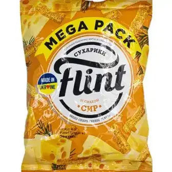 Сухарики Flint пшенично-житні сир 110 г-Flint
