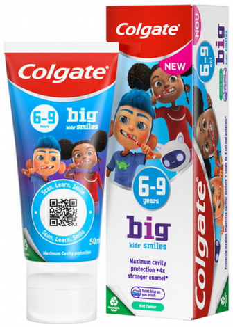 Зубна паста Colgate Mint Flavour 6-9 років 50мл