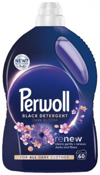 Засіб Perwoll Renew Black Detergen Dark Bloom гель 3000мл