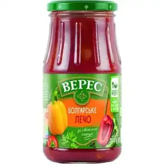 Лечо Верес Болгарське 500 г-Верес