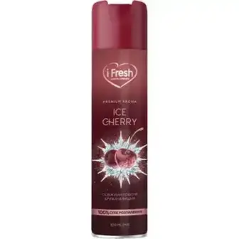 Освіжувач повітря iFresh Premium aroma Крижана вишня 300 мл-iFresh