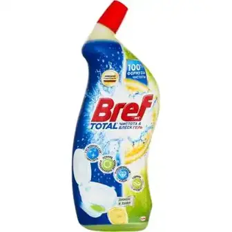 Гель для чищення унітазів Bref WC-клінер Цитрус 700 мл