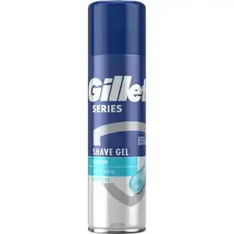 Гель для гоління Gillette Series Охолоджуючий з евкаліптом 200 мл
