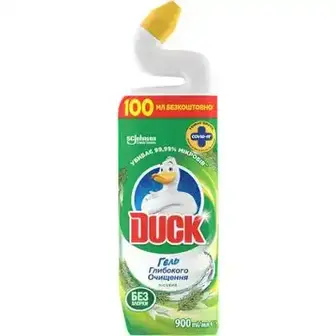 Гель для унітазу SC Johnson Duck Лісовий для глибокого очищення 900 мл