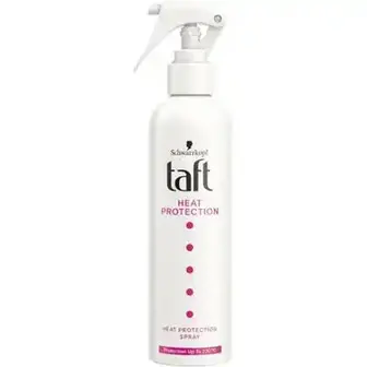 Термозахисний спрей Taft Heat Protection для захисту волосся від високих температур до 230 ° C 250 мл