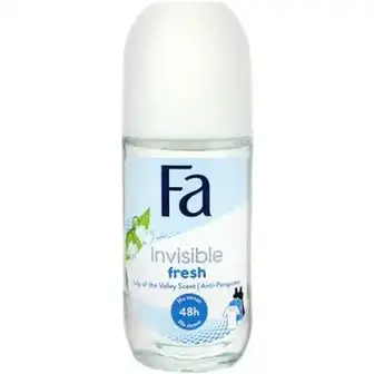 Антиперспірант-ролик Fa Invisible Fresh з ароматом конвалії 50 мл