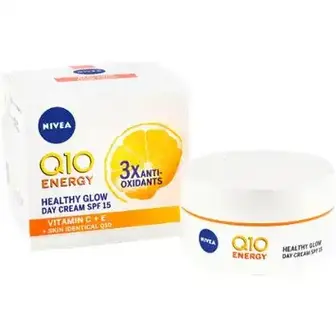 Крем для обличчя Nivea Energy Q10 Healthy Glow SPF15 денний 50мл