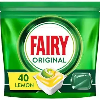 Капсули для посудомийних машин Fairy Original All in one Lemon 40 шт