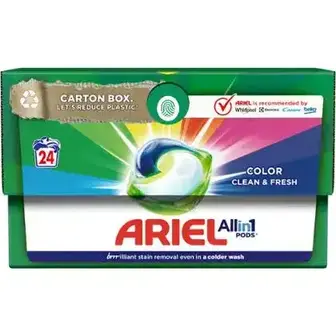 Капсули для прання Ariel Pods All-in-1 Color 24 шт