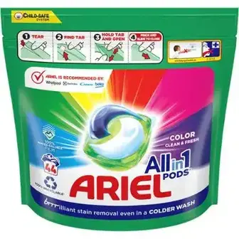 Капсули для прання Ariel Pods All-in-1 Color 44 шт