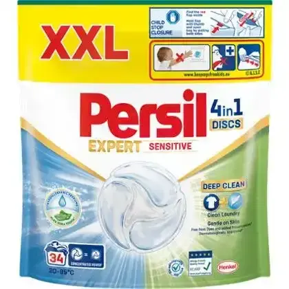 Диски для прання Persil 4in1 Discs Expert Sensitive Deep Clean 34 шт