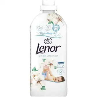 Кондиціонер для білизни Lenor Sensitive Cotton Fresh гіпоалергенний для чутливої шкіри 1200 мл