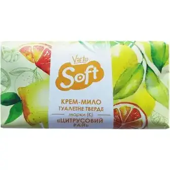 Крем-мило Varto Soft Цитрусовий рай туалетне 100 г