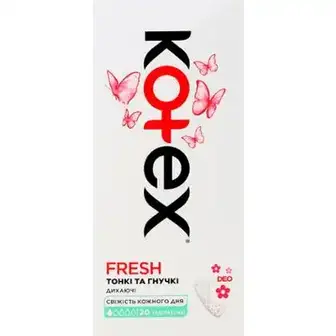 Прокладки Kotex Deo Ultraslim щоденні 20 шт
