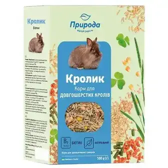 Корм Природа Біотин для кролика 500 г
