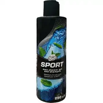 Шампунь і гель-душ Varto Soft Sport чоловічий 250г