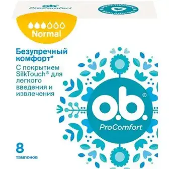 Тампони O.b. Pro Comfort Normal 8 шт