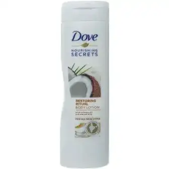 Лосьйон для тіла Dove Nourishing Secrets з кокосовим маслом і мигдальним молочком 250 мл