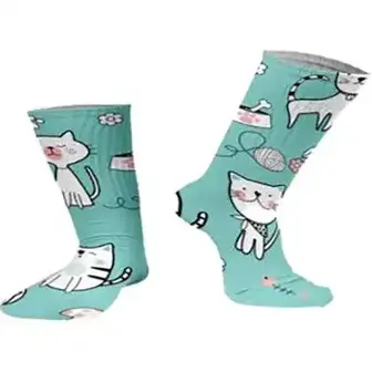 Шкарпетки BOHEMA Animals purple or mint дитячі р.20-22