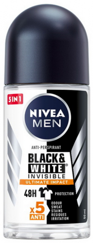 Антипреспірант Nivea Man Black &amp; White Ultimate Impact 50мл