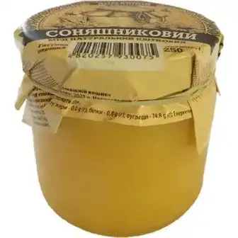 Мед Домашній Кошик соняшниковий 250 г