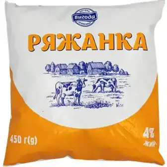 Ряжанка Вигода 4% 450 г